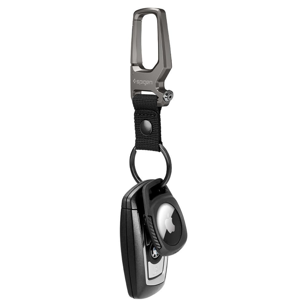 Spigen Rugged Armor, black - Apple AirTag (8)