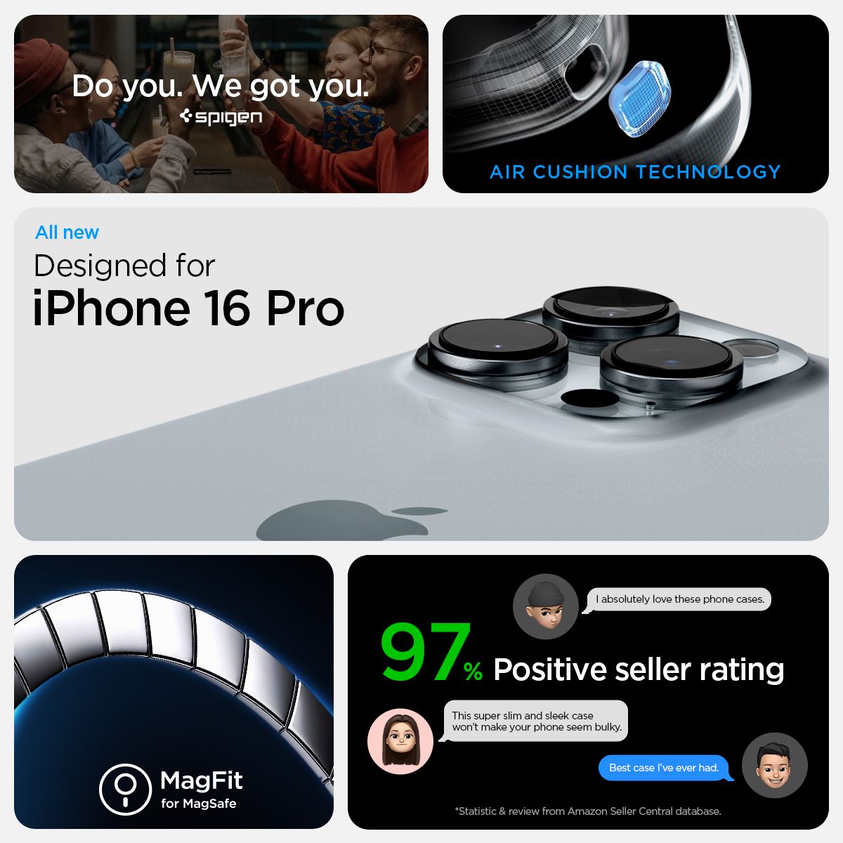 Spigen Tough Armor MagSafe, metal slate - iPhone 16 Pro (8)