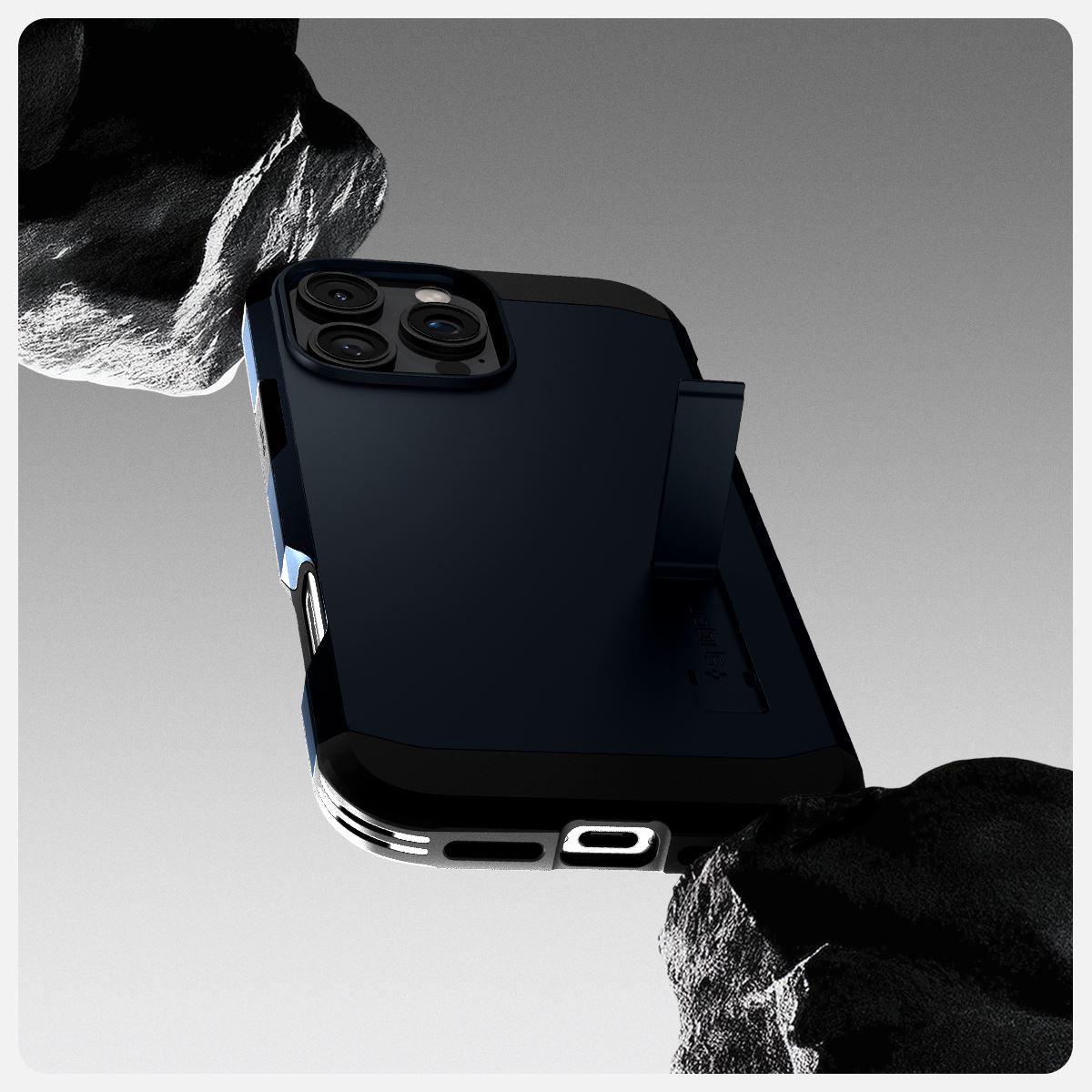 Spigen Tough Armor MagSafe, metal slate - iPhone 16 Pro (9)