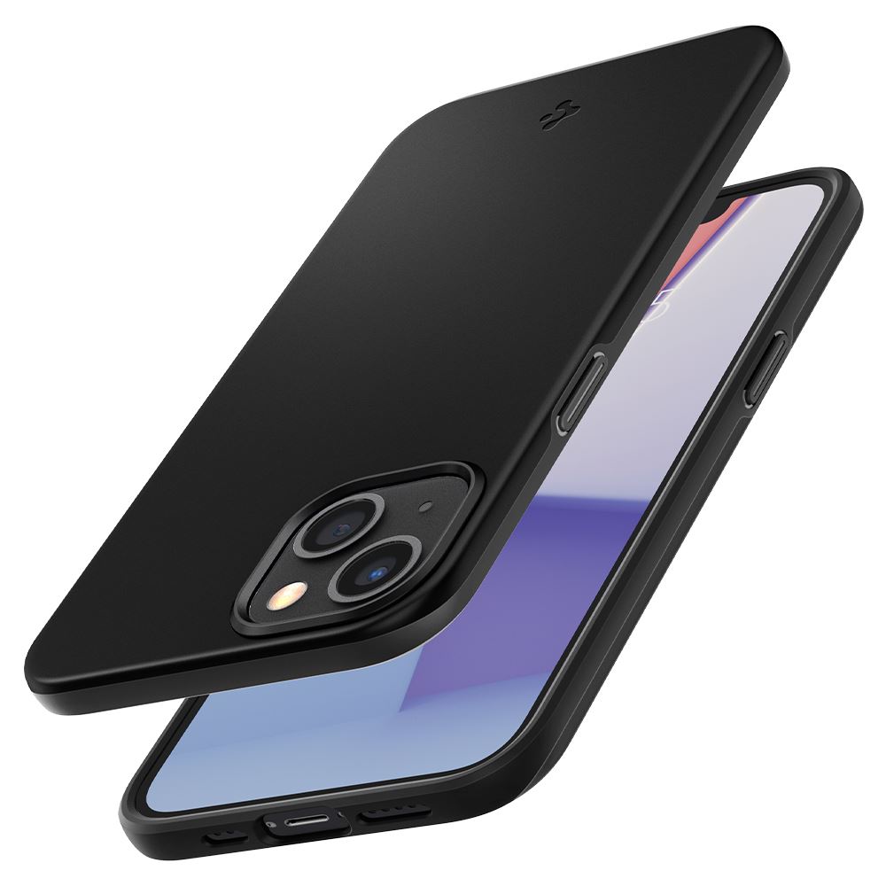 Spigen Thin Fit, black - iPhone 13 (4)