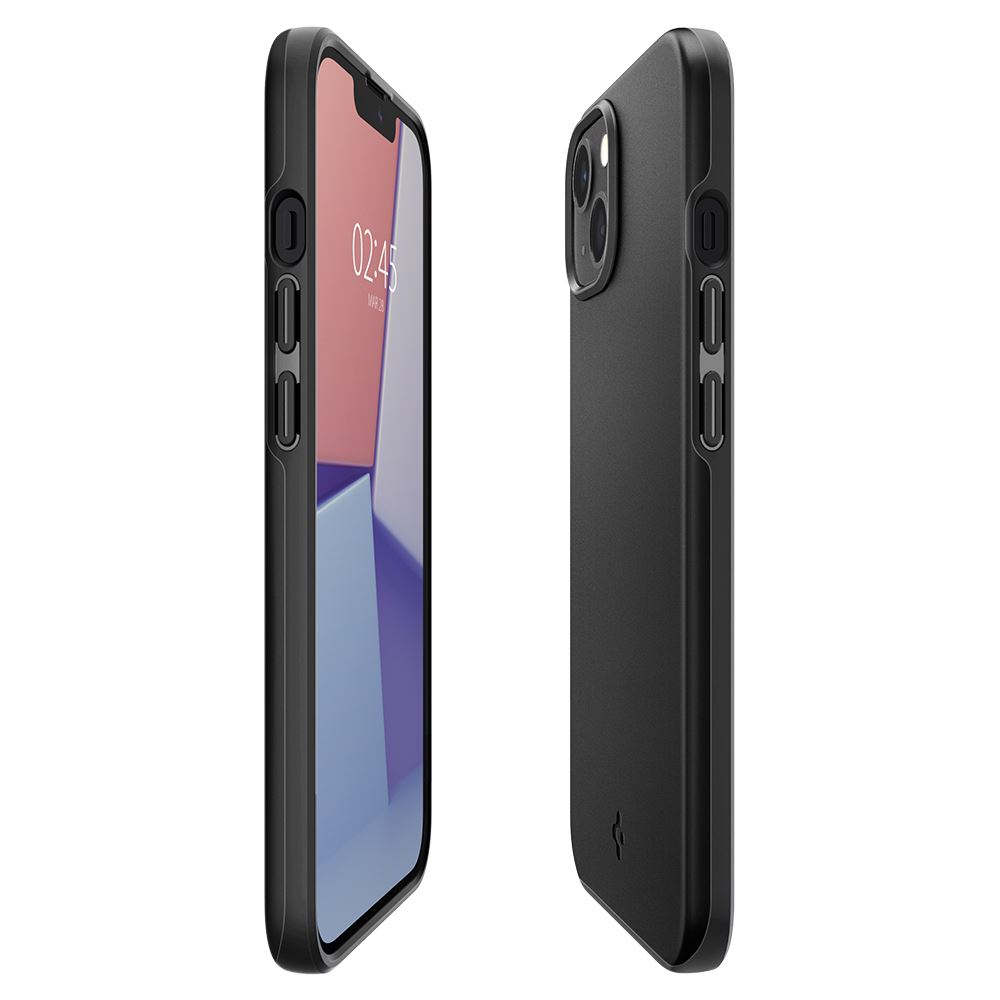 Spigen Thin Fit, black - iPhone 13 (6)