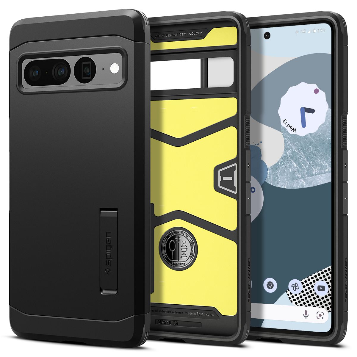 Spigen Tough Armor, black - Google Pixel 7 Pro (1)