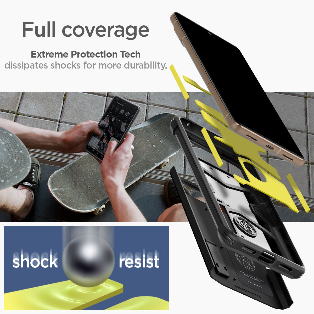 Spigen Tough Armor, black - Google Pixel 7 Pro (12)