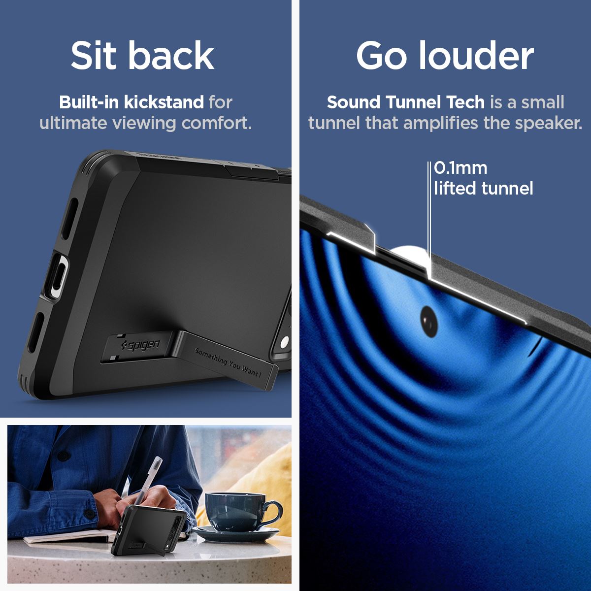 Spigen Tough Armor, black - Google Pixel 7 Pro (15)