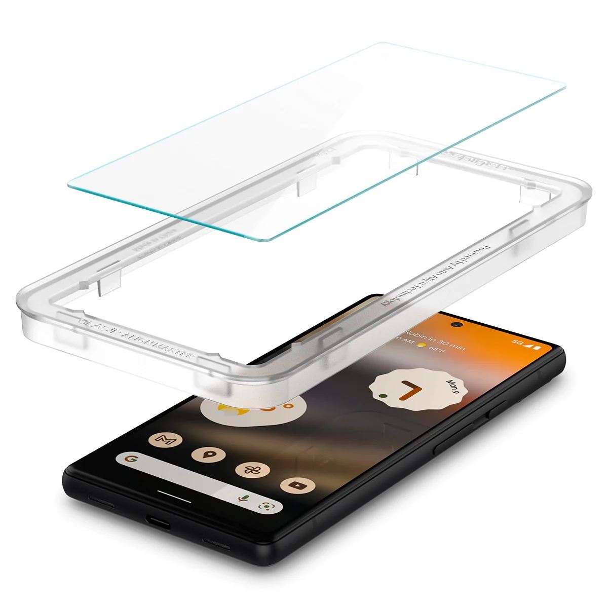 Spigen Glass AlignMaster 2 Pack, clear - Google Pixel 6a (3)