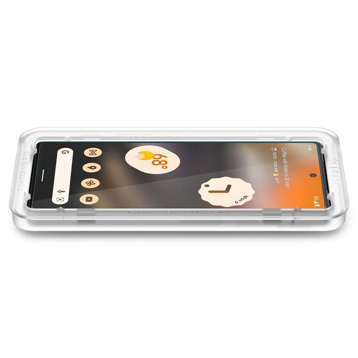 Spigen Glass AlignMaster 2 Pack, clear - Google Pixel 6a (6)