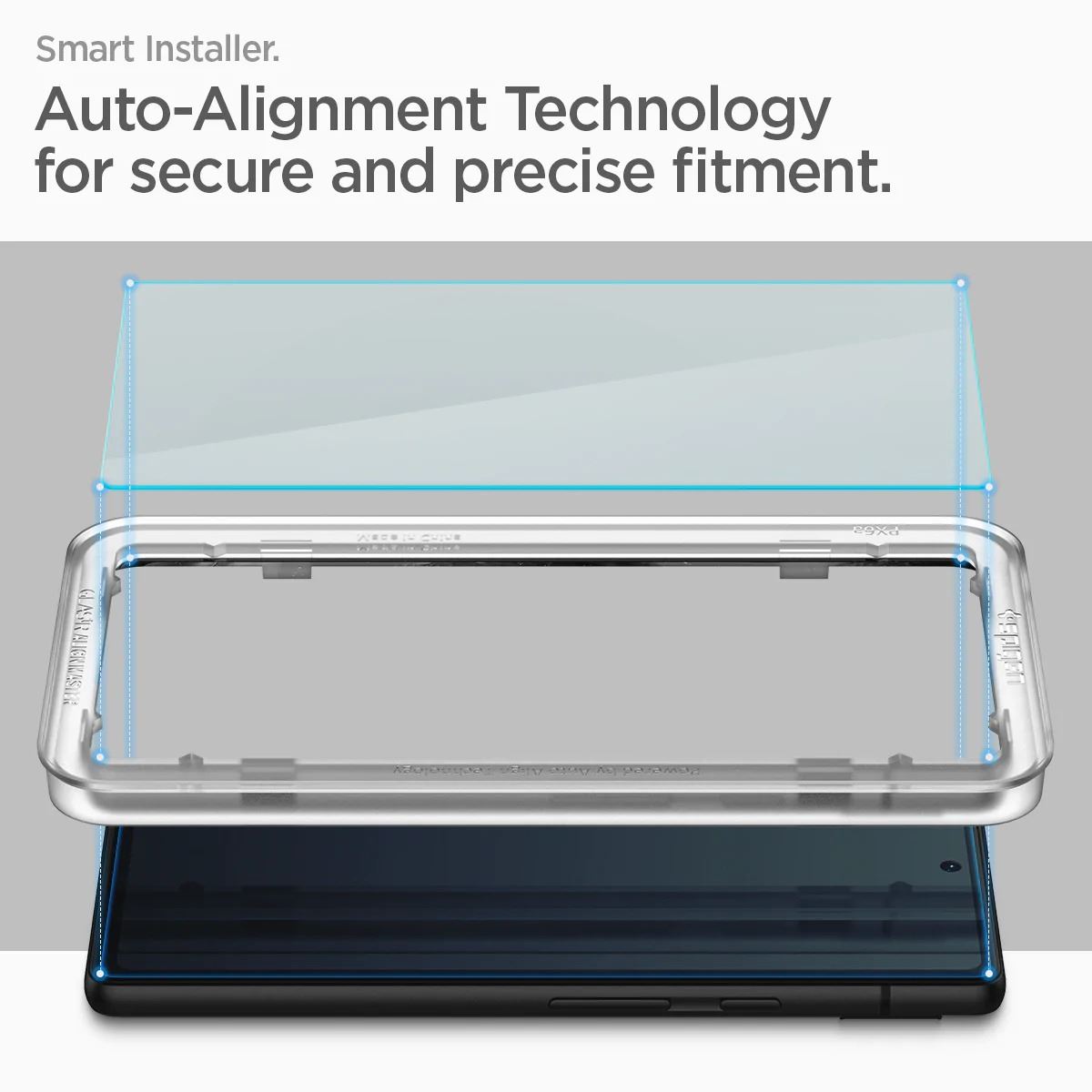 Spigen Glass AlignMaster 2 Pack, clear - Google Pixel 6a (7)