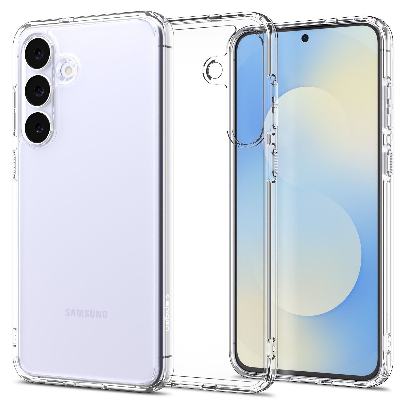 Spigen Ultra Hybrid, crystal clear - Samsung Galaxy S25 FE (1)