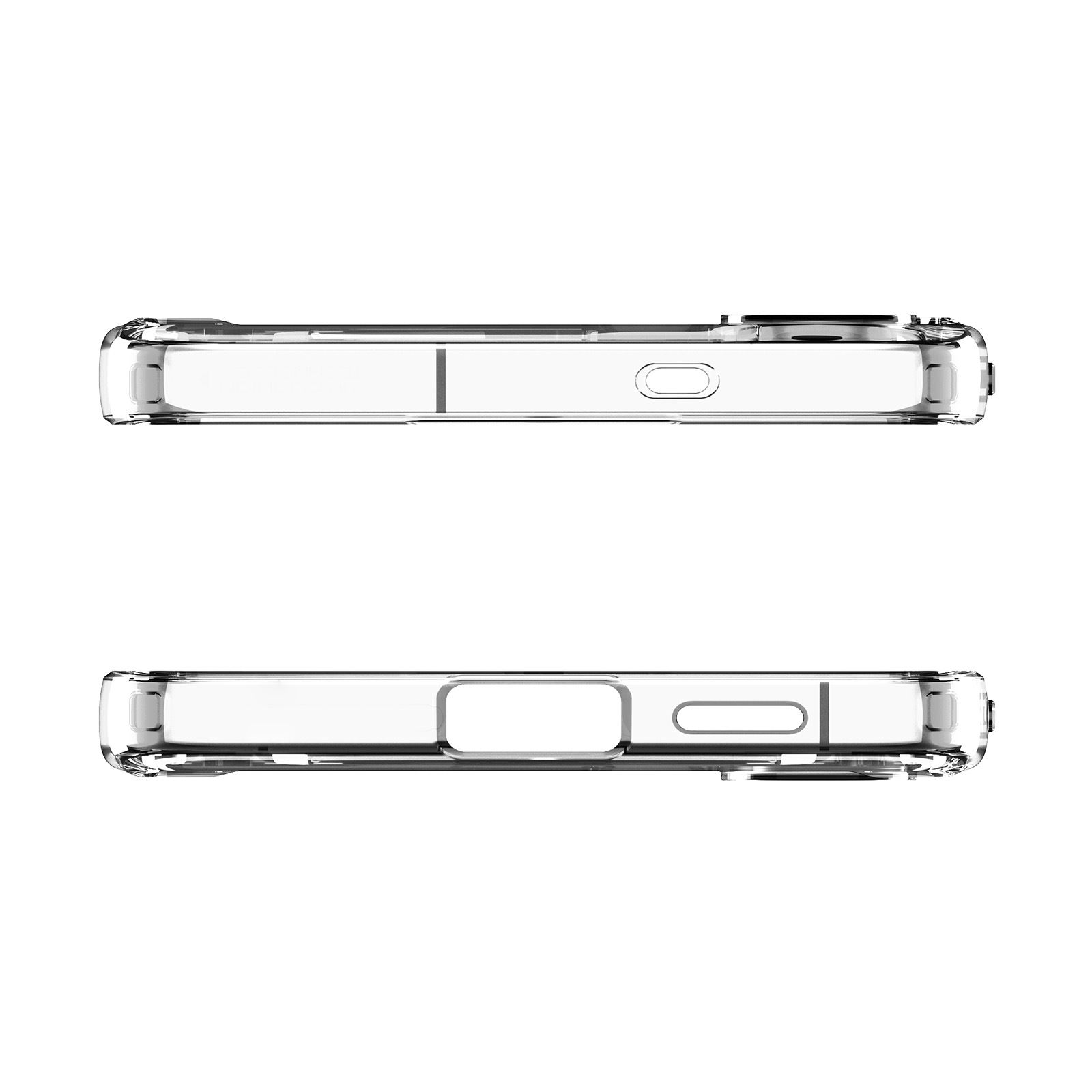 Spigen Ultra Hybrid, crystal clear - Samsung Galaxy S25 FE (5)