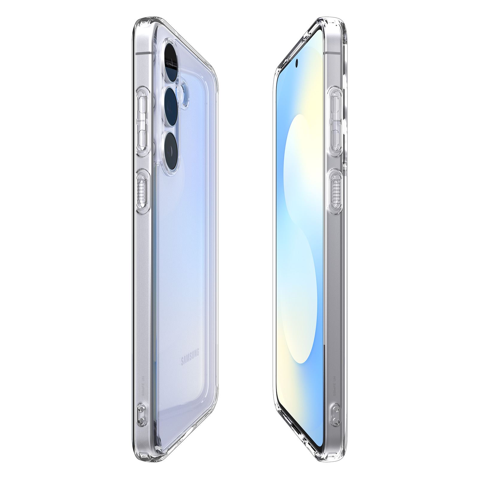 Spigen Ultra Hybrid, crystal clear - Samsung Galaxy S25 FE (8)