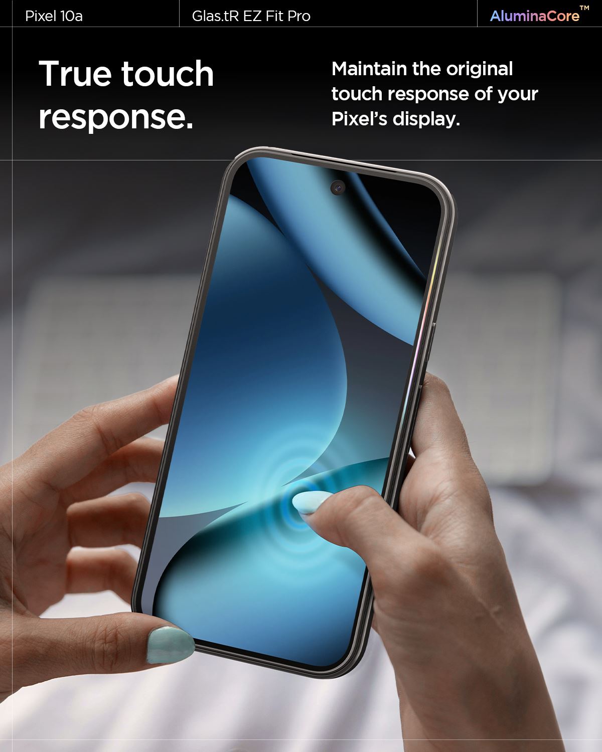 Spigen Glass tR EZ Fit Pro 2 Pack, transparency - Google Pixel 10a (16)