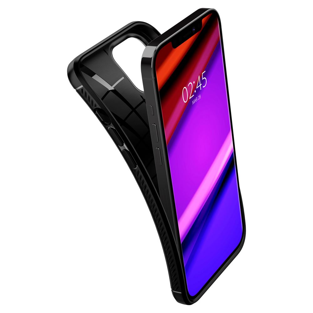 Spigen Rugged Armor, black - iPhone 12/Pro (4)