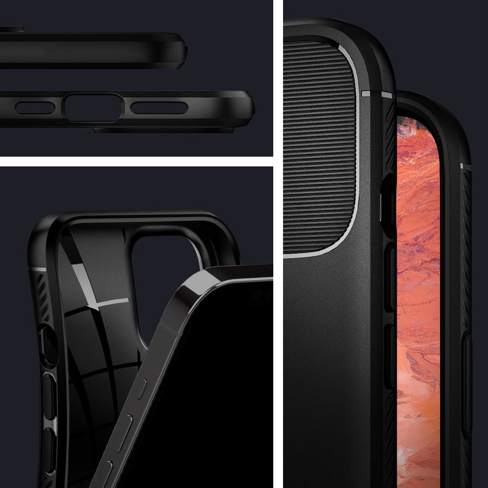 Spigen Rugged Armor, black - iPhone 12/Pro (7)