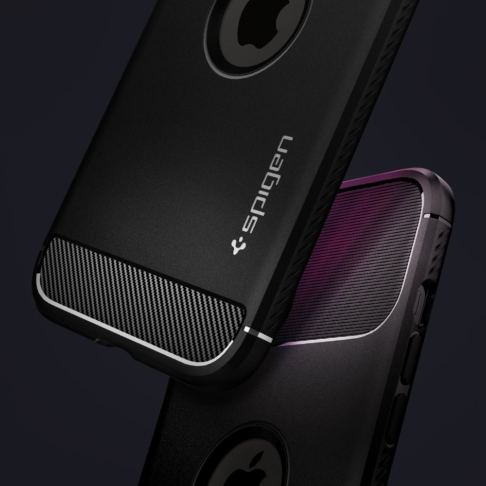 Spigen Rugged Armor, black - iPhone 12/Pro (9)