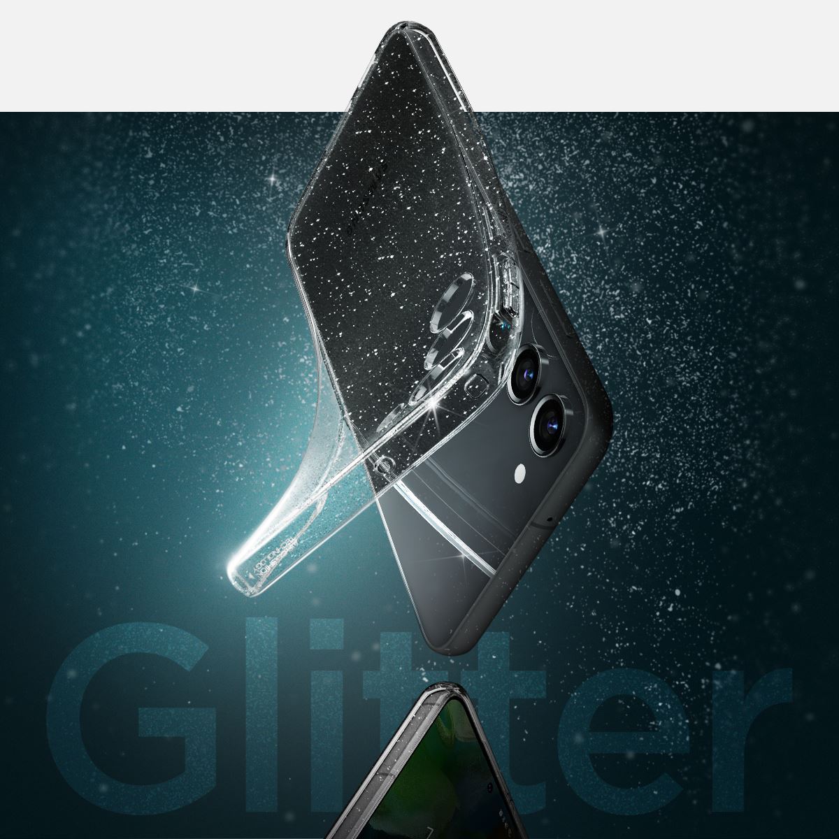 Spigen Liquid Crystal Glitter, clear - Samsung Galaxy S23 (11)