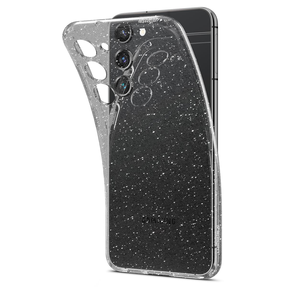 Spigen Liquid Crystal Glitter, clear - Samsung Galaxy S23 (6)
