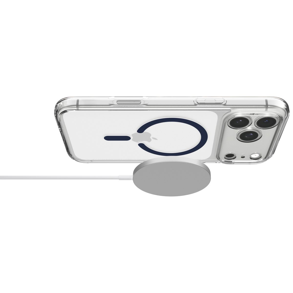 Spigen Ultra Hybrid MagSafe, clear deep blue - iPhone 18 Pro/17 Pro (9)