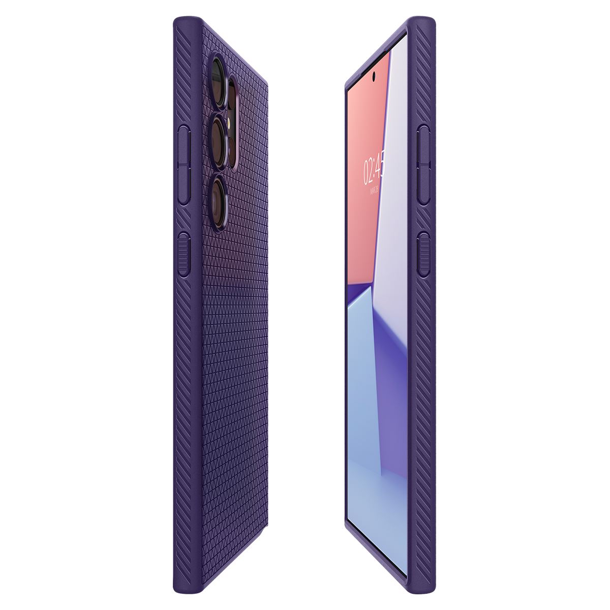 Spigen Liquid Air, deep purple - Samsung Galaxy S24 Ultra (10)