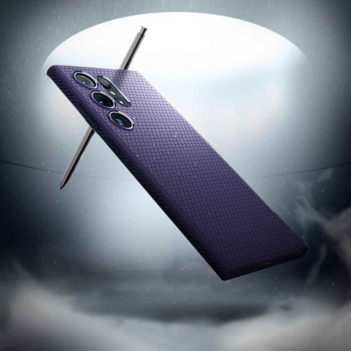 Spigen Liquid Air, deep purple - Samsung Galaxy S24 Ultra (14)