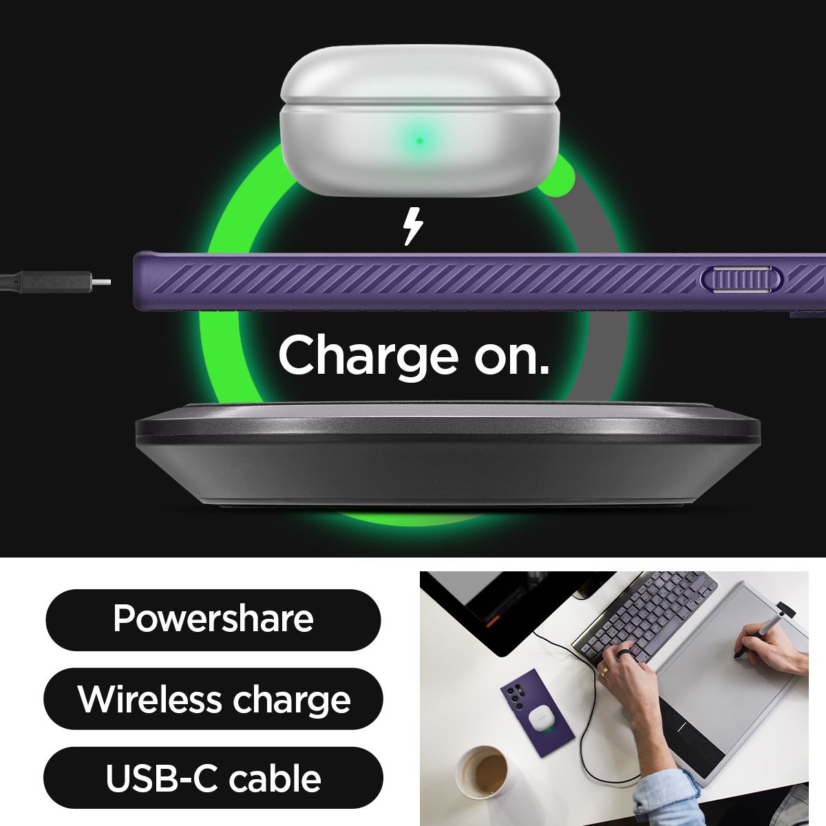 Spigen Liquid Air, deep purple - Samsung Galaxy S24 Ultra (18)