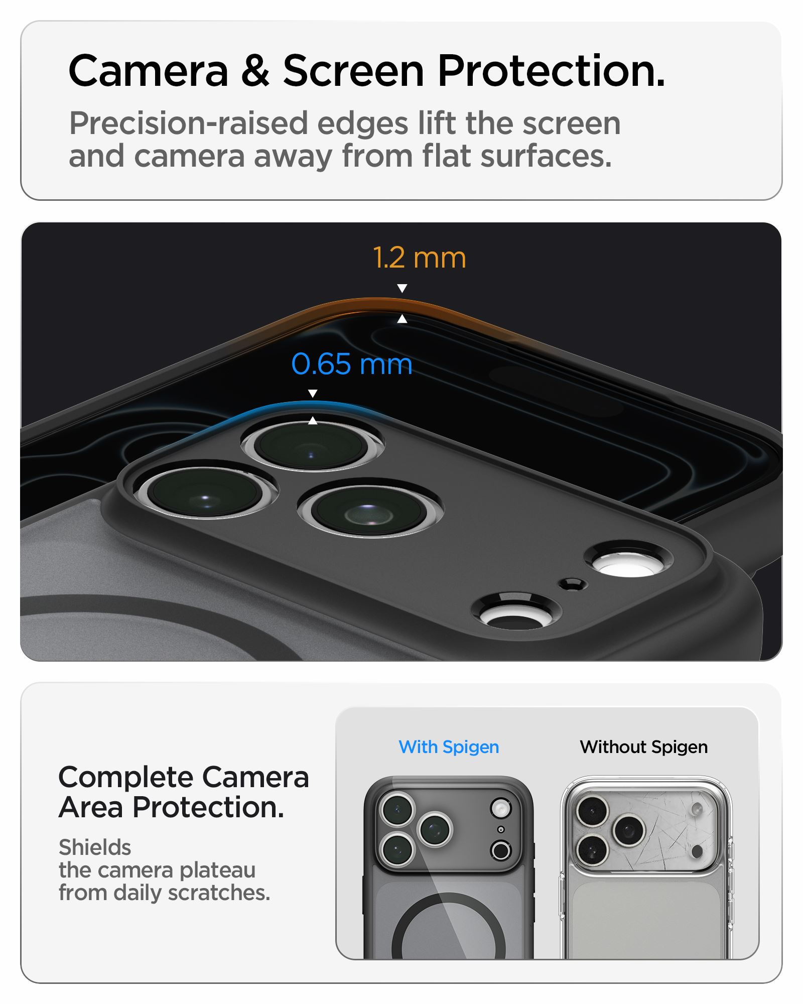 Spigen Ultra Hybrid MagSafe, frost black - iPhone 18 Pro/17 Pro (21)