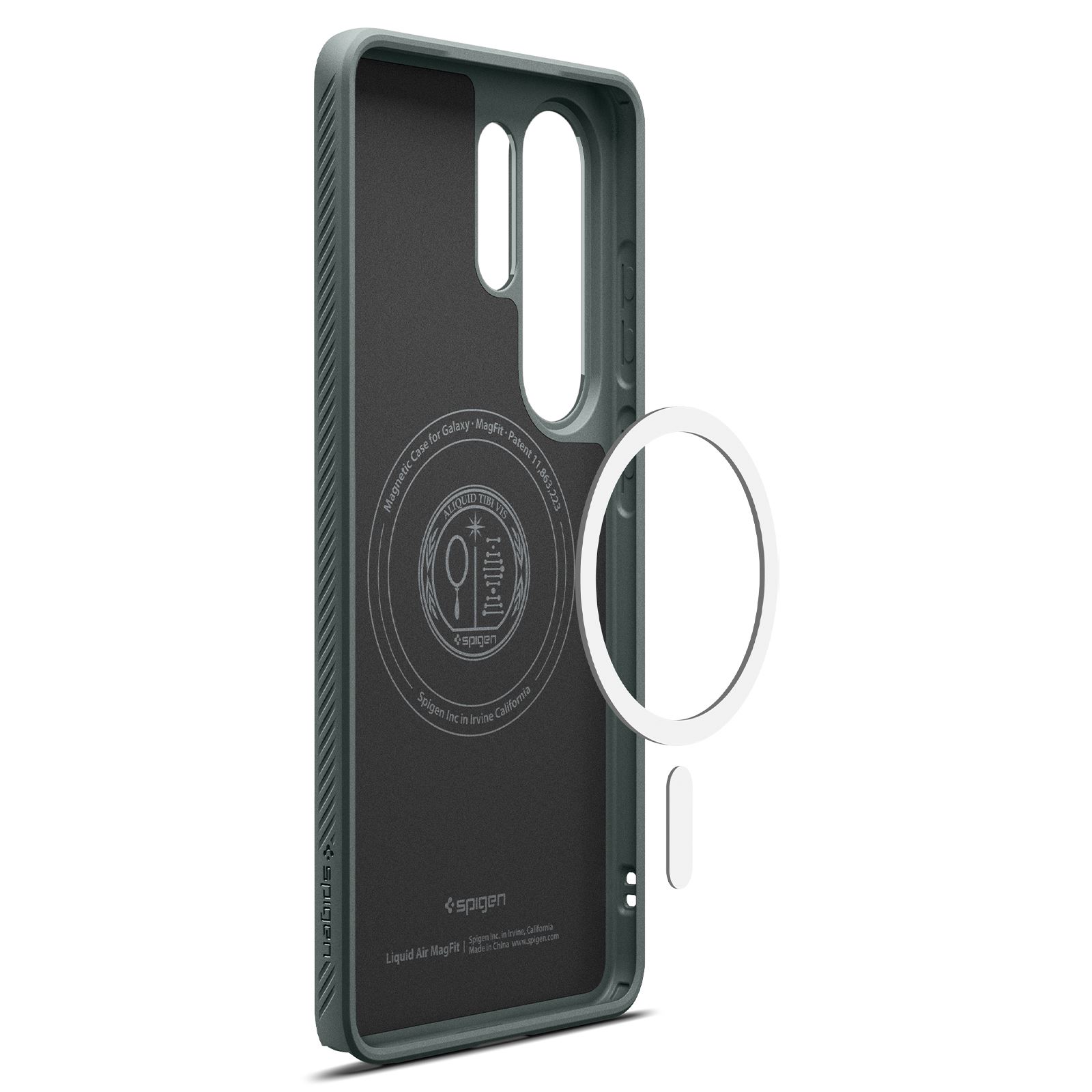 Spigen Liquid Air MagSafe, abyss green - Samsung Galaxy S26 Ultra (17)