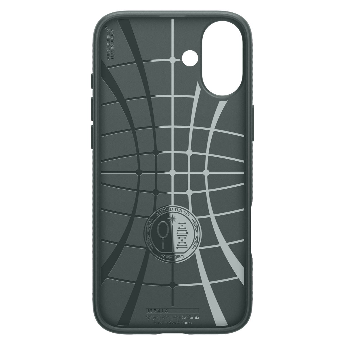 Spigen Liquid Air, abyss green - iPhone 16 (4)