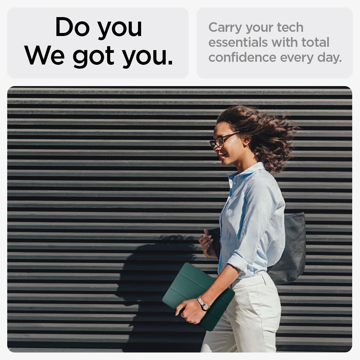 Spigen Urban Fit, midnight green - iPad Pro 13" 2024 (14)