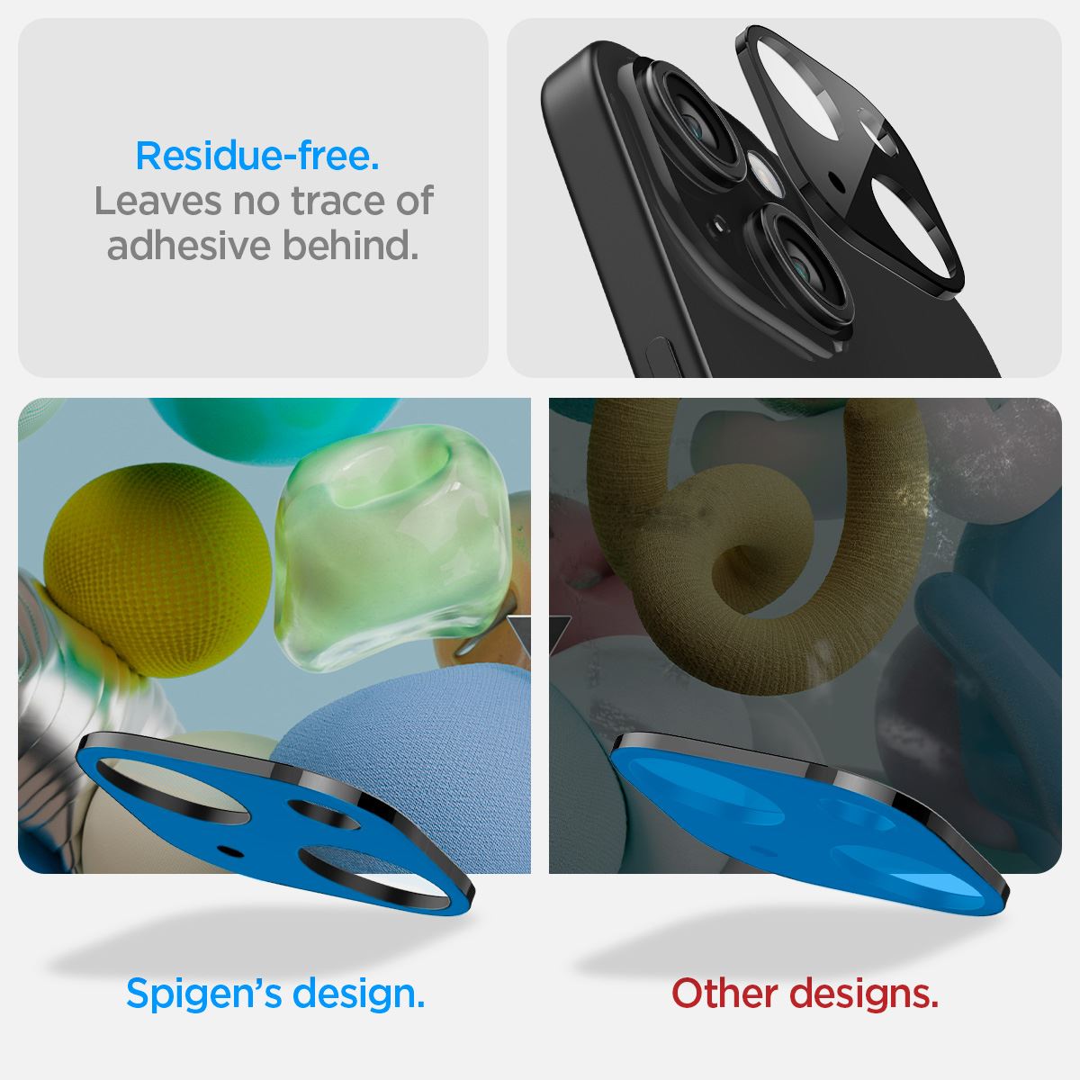 Spigen Glass tR Optik 2 Pack, black - iPhone 15/15 Plus/14/14 Plus (8)