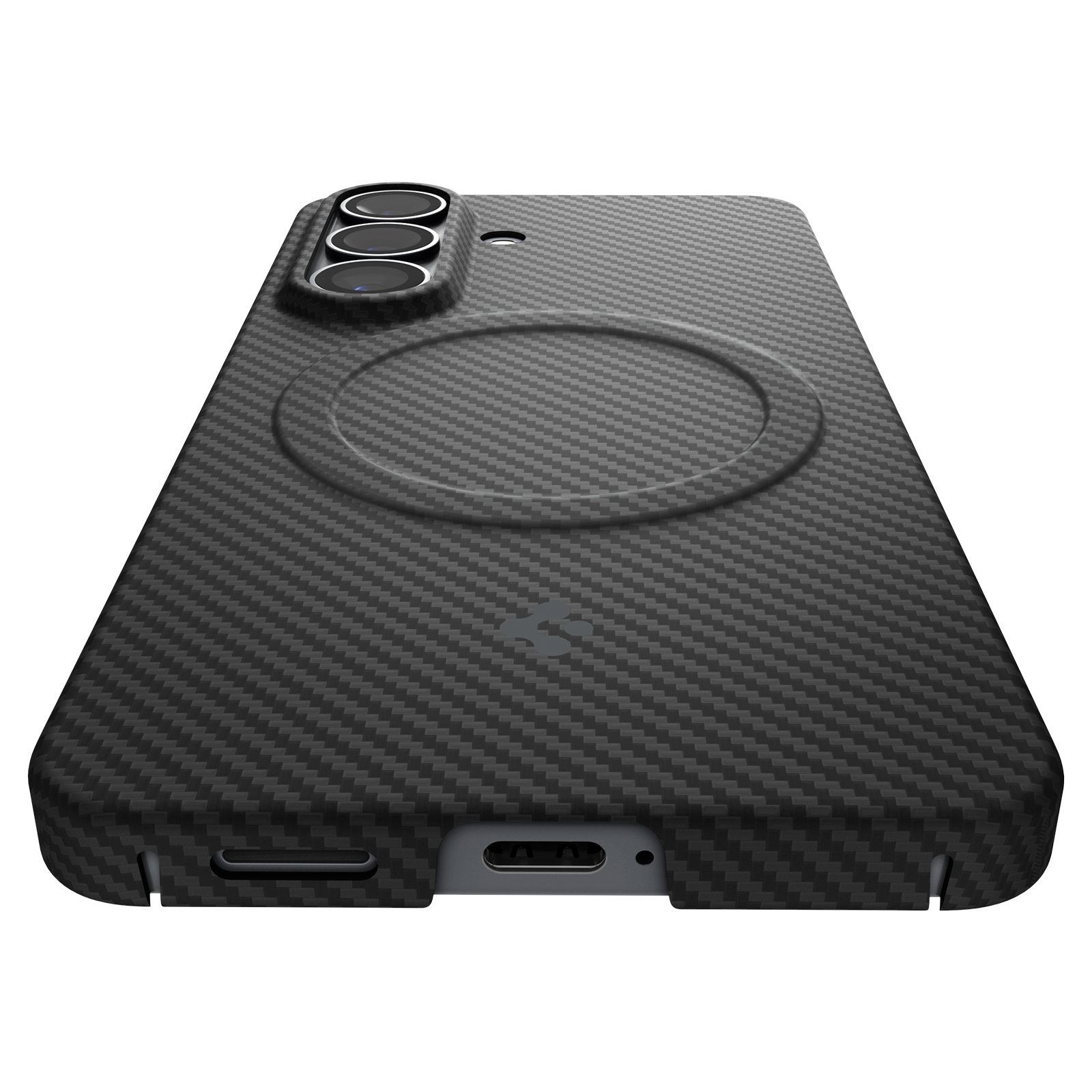 Spigen Air Skin Aramid MagSafe, black - Samsung Galaxy S26 (12)