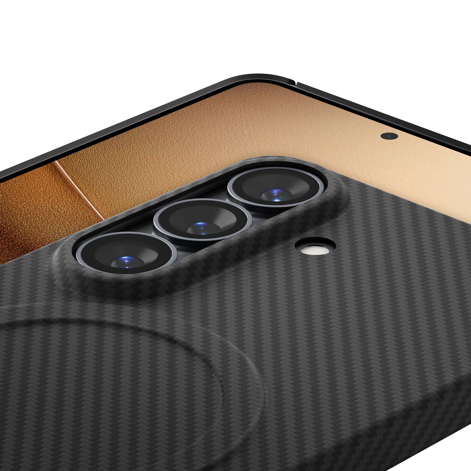 Spigen Air Skin Aramid MagSafe, black - Samsung Galaxy S26 (9)