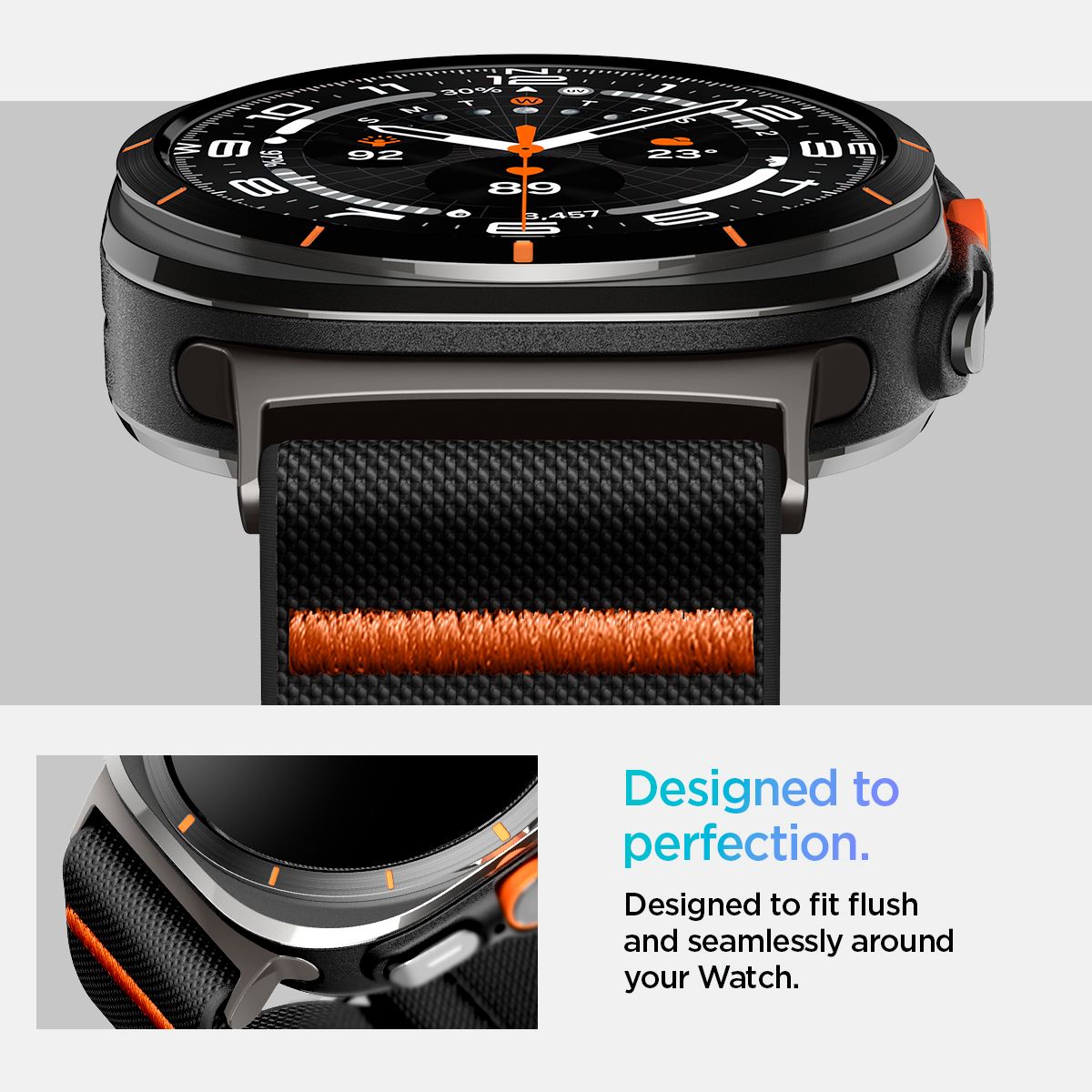 Spigen Lite Fit, black - Samsung Galaxy Watch Ultra (15)