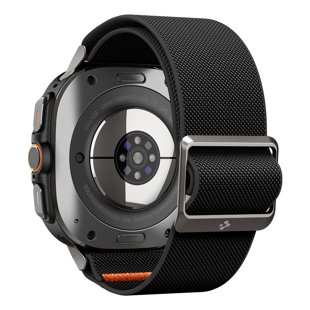 Spigen Lite Fit, black - Samsung Galaxy Watch Ultra (2)