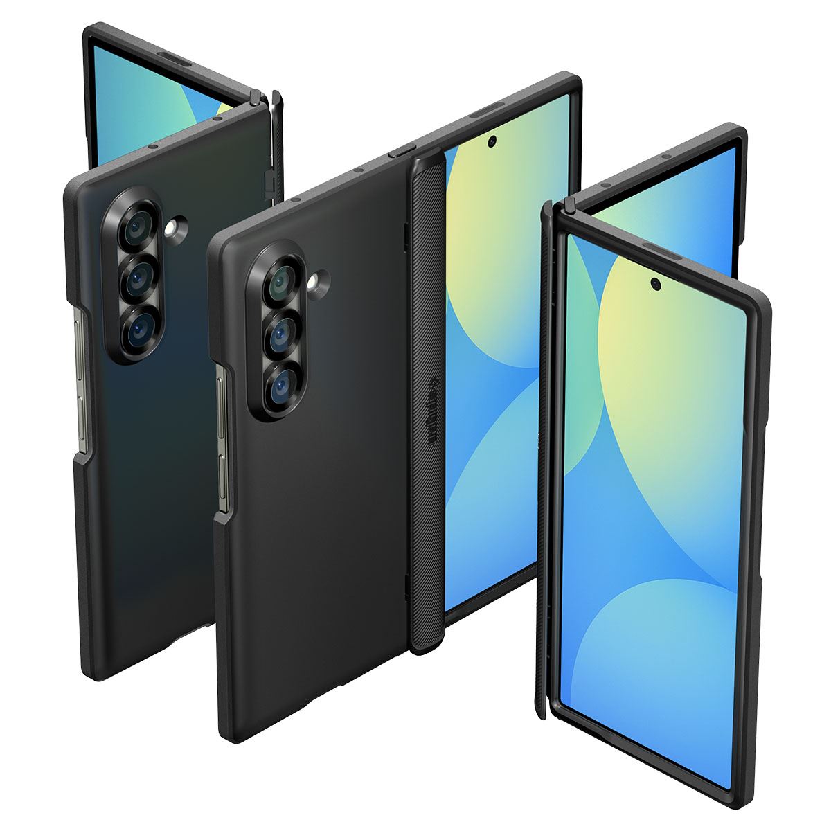 Spigen Slim Armor Pro MagSafe, black - Samsung Galaxy Z Fold7 (13)