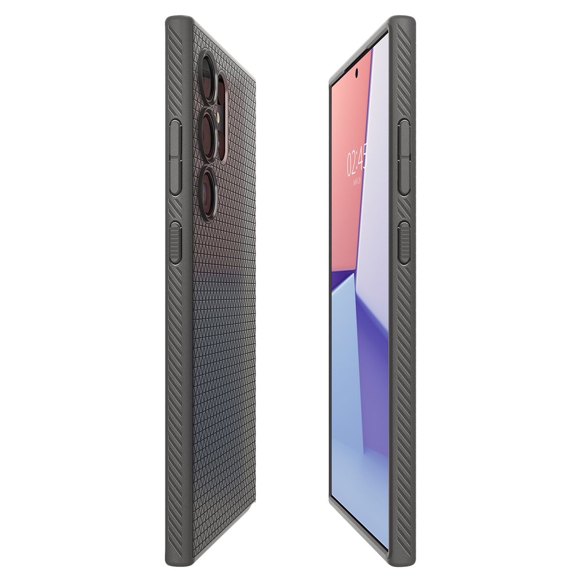 Spigen Liquid Air, granite gray - Samsung Galaxy S24 Ultra (10)