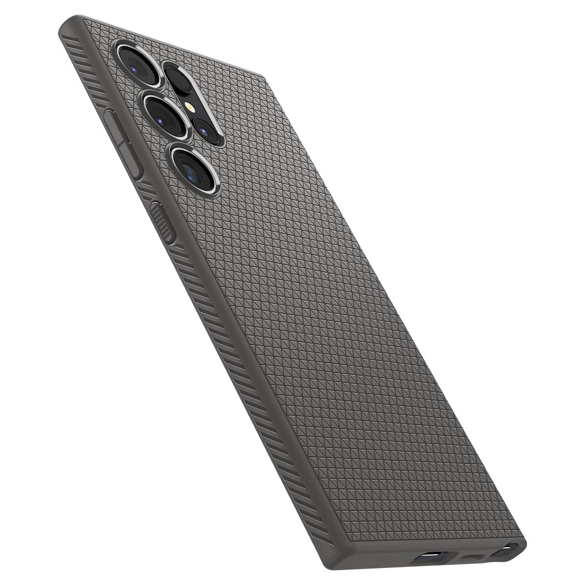 Spigen Liquid Air, granite gray - Samsung Galaxy S24 Ultra (11)