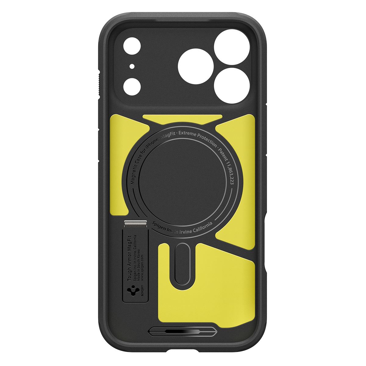 Spigen Tough Armor T MagSafe, gunmetal - iPhone 17 Pro (3)