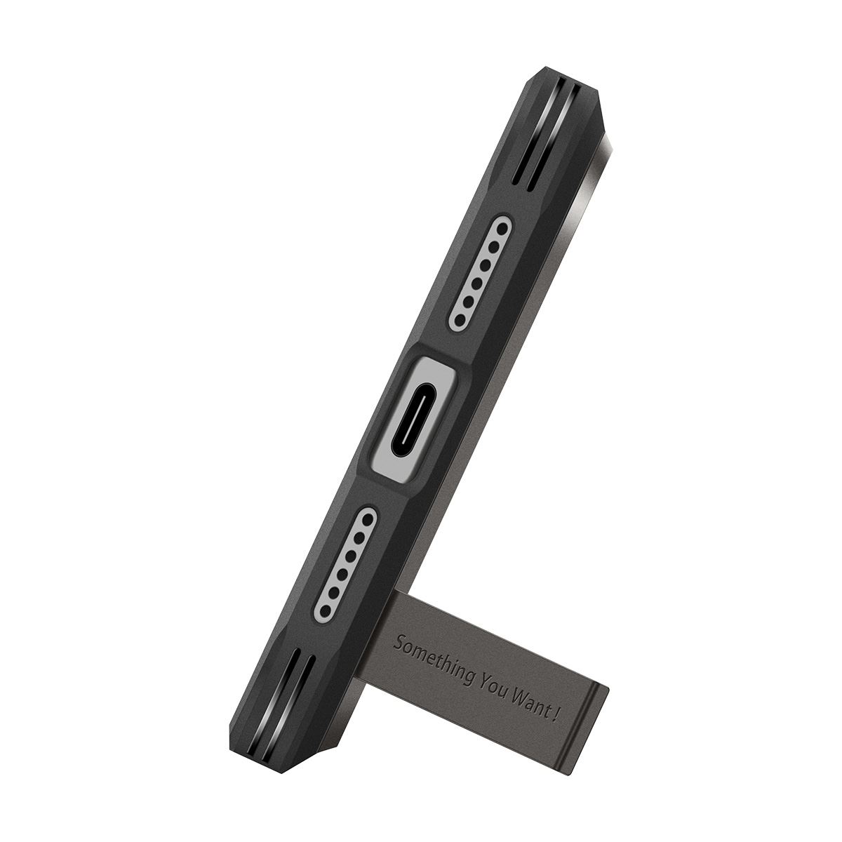 Spigen Tough Armor T MagSafe, gunmetal - iPhone 17 Pro (6)
