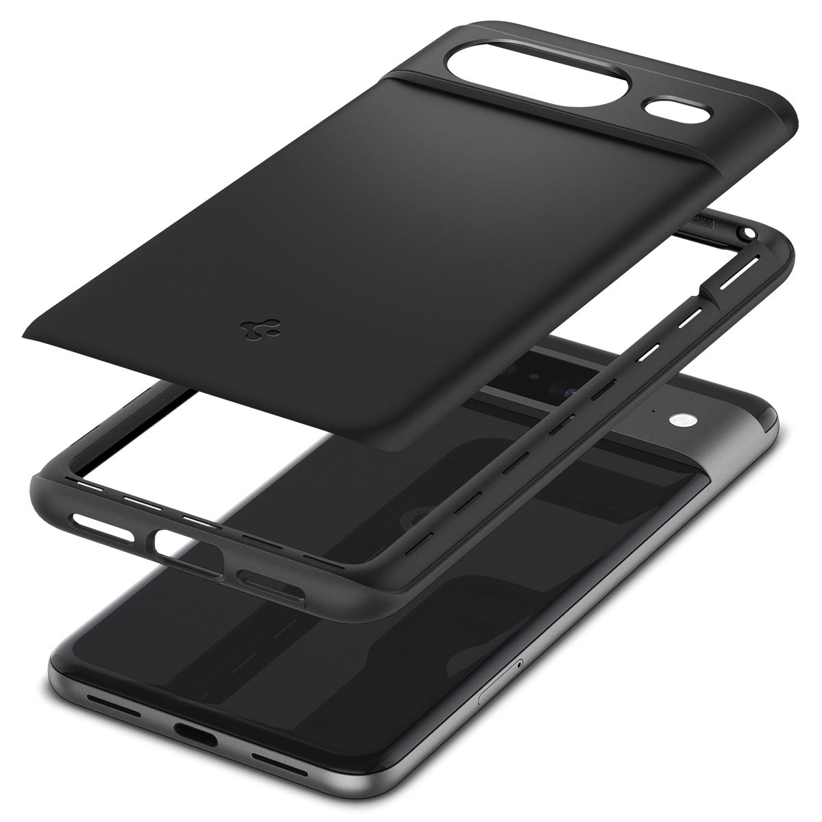Spigen Thin Fit, black - Google Pixel 8 (10)