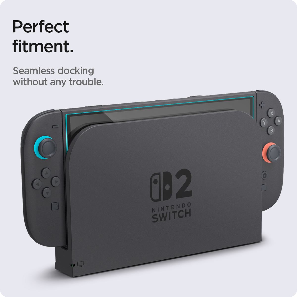 Spigen Glass tR EZ Fit 2 Pack - Nintendo Switch 2 (11)