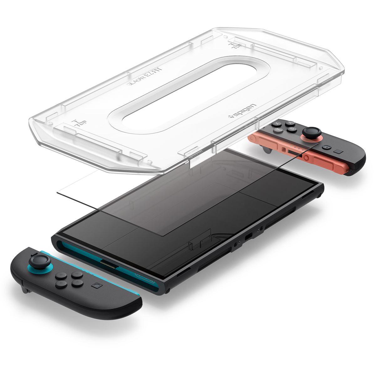 Spigen Glass tR EZ Fit 2 Pack - Nintendo Switch 2 (6)