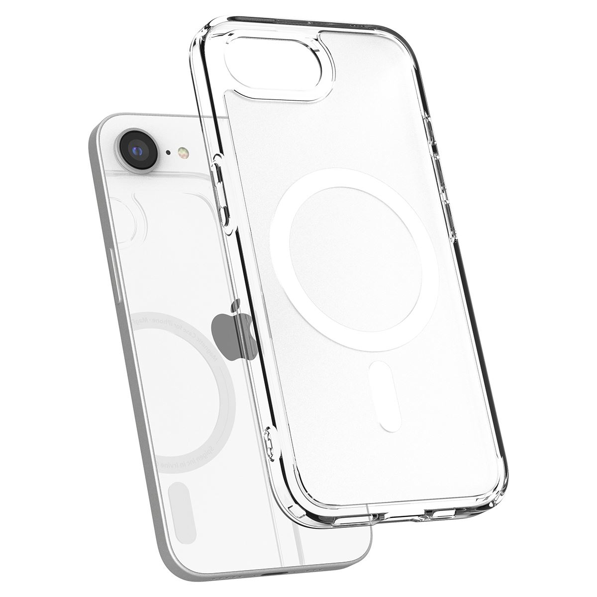 Spigen Ultra Hybrid MagSafe, frost white - iPhone 16e (6)