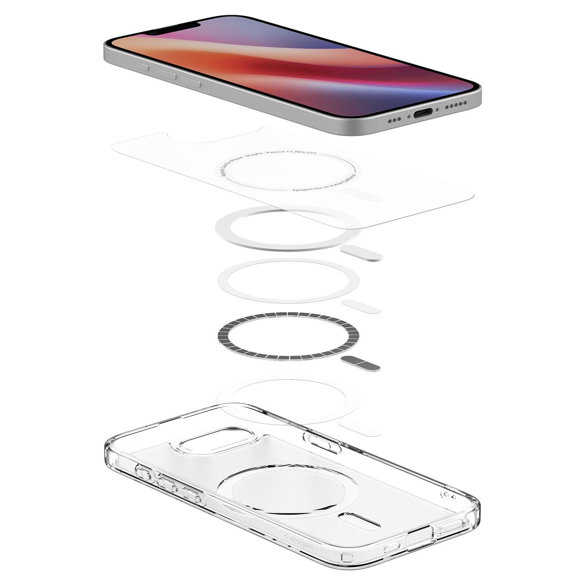 Spigen Ultra Hybrid MagSafe, frost white - iPhone 16e (8)