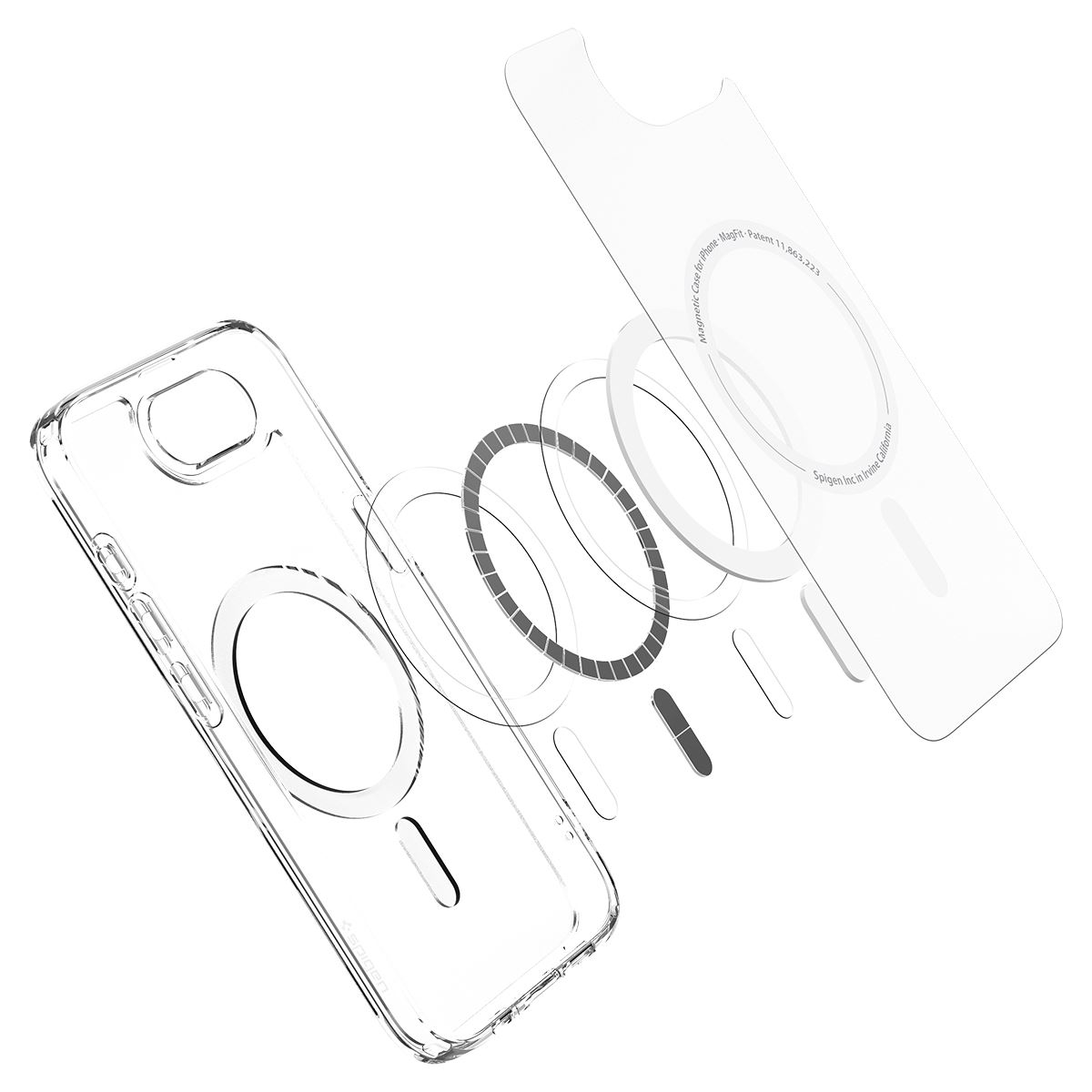 Spigen Ultra Hybrid MagSafe, frost white - iPhone 16e (9)