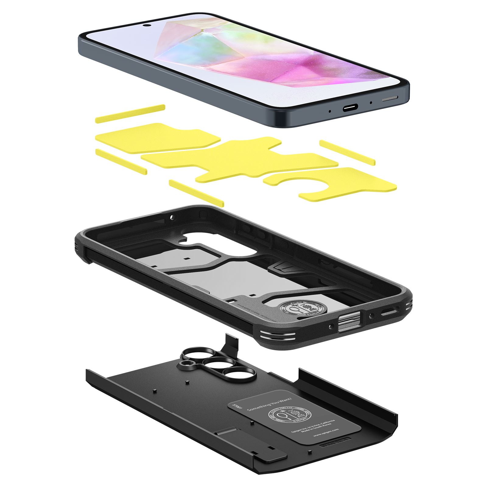 Spigen Tough Armor, black - Samsung Galaxy A35 (6)
