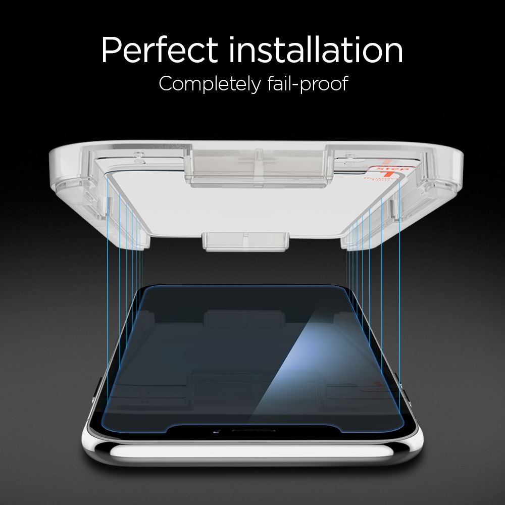 Spigen Glas.tR EZ Fit - iPhone XR (2)