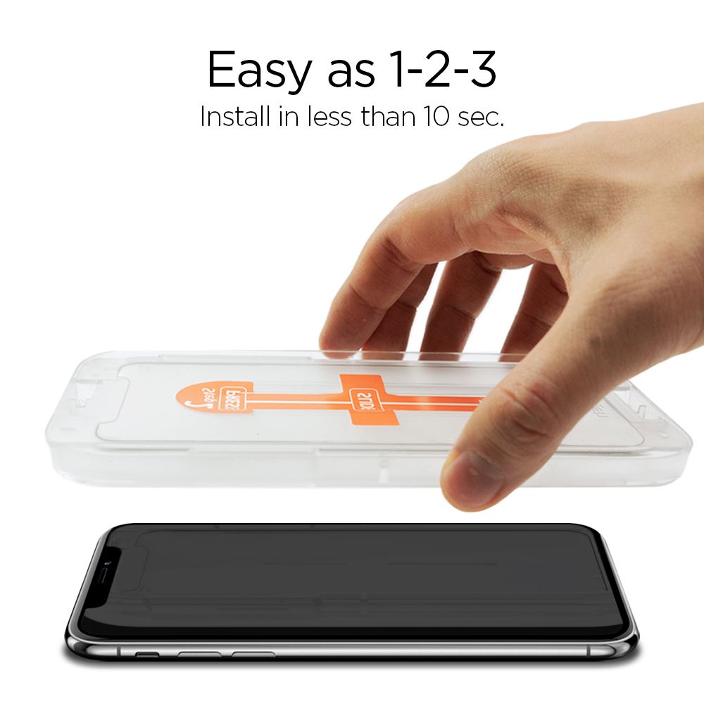 Spigen Glas.tR EZ Fit - iPhone XR (3)