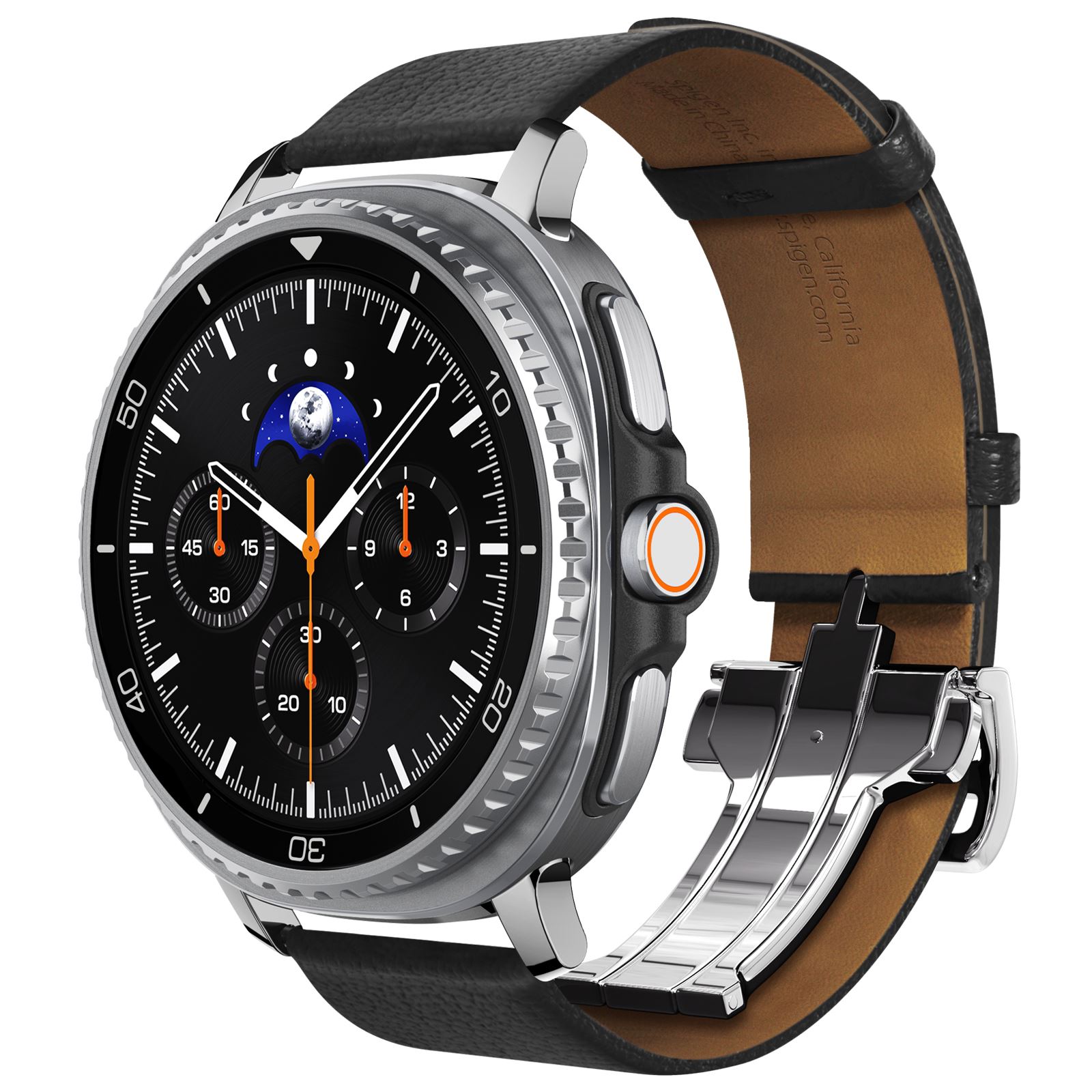 Spigen Enzo Band, black - Samsung Galaxy Watch 8 46mm/44mm/40mm (1)