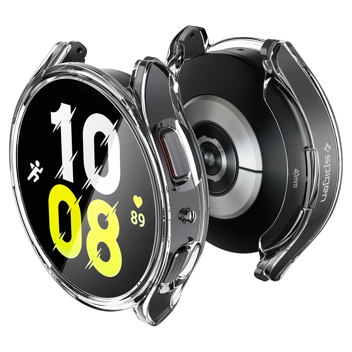Spigen Ultra Hybrid, crystal clear - Samsung Galaxy Watch6 40mm (8)