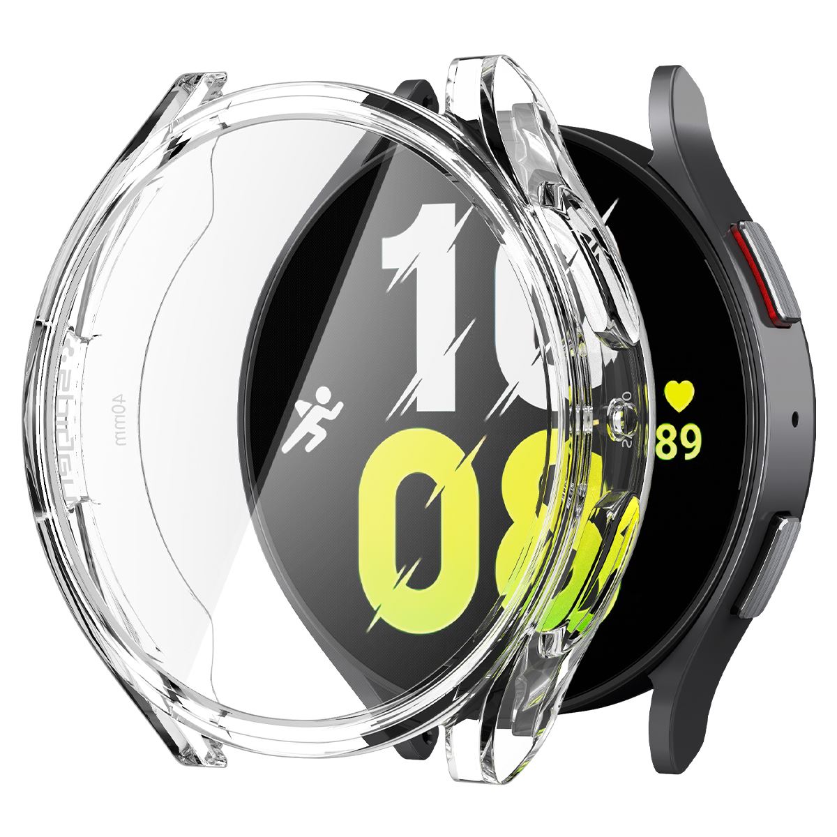 Spigen Ultra Hybrid, crystal clear - Samsung Galaxy Watch6 40mm (9)